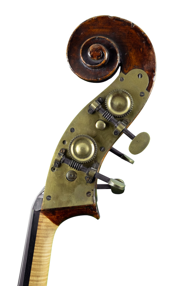 Ludwig Neuner, Mittenwald or England Double Bass circa 1860