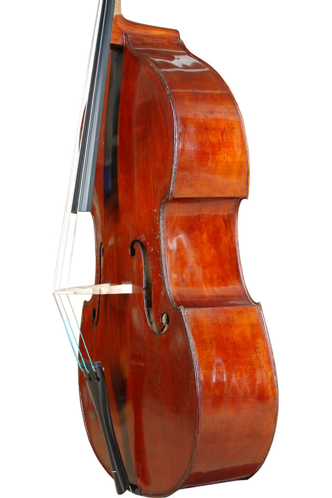 Att to Gabriel Jacquet (Jacquet-Gand) Double Bass, Mirecourt circa 1880
