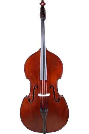 Att to Gabriel Jacquet (Jacquet-Gand) Double Bass, Mirecourt circa 1880