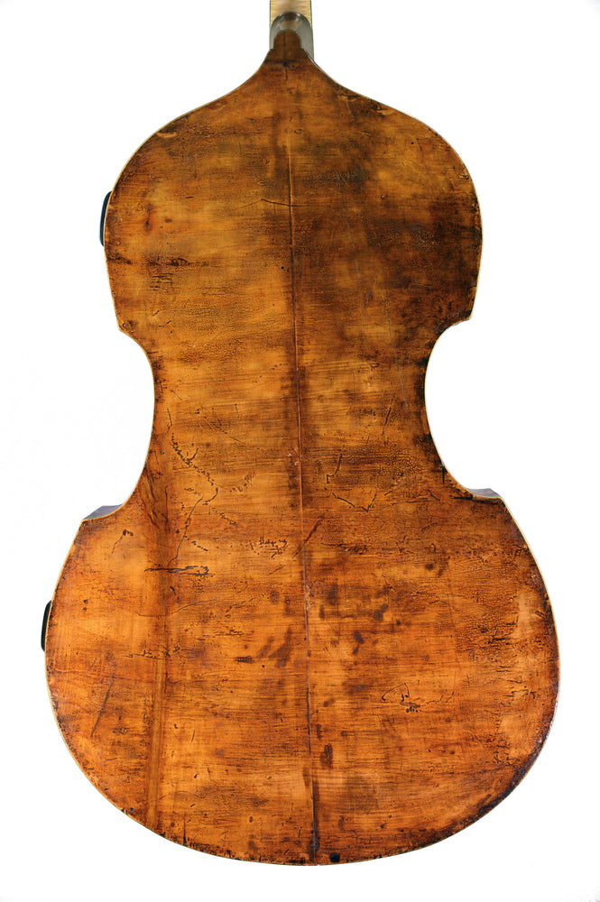 English Double Bass by William Calow, Nottingham circa 1870