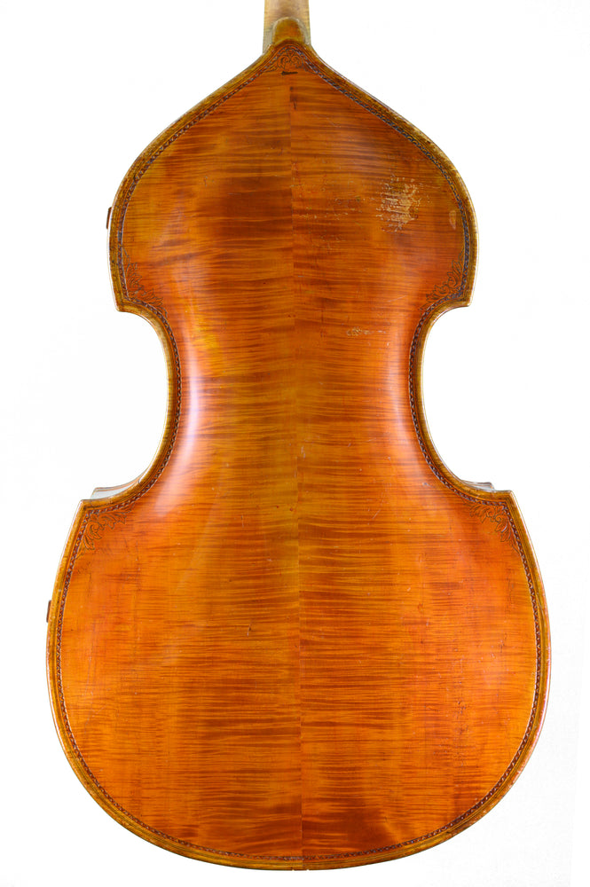 5-String Double Bass by Günter Krahmer-Pöllmann, Mittenwald anno 1965