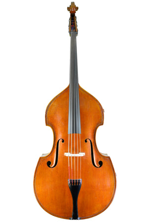5-String Double Bass by Günter Krahmer-Pöllmann, Mittenwald anno 1965