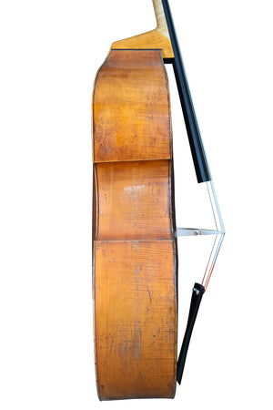 English Double Bass by James Cole, Manchester circa 1855