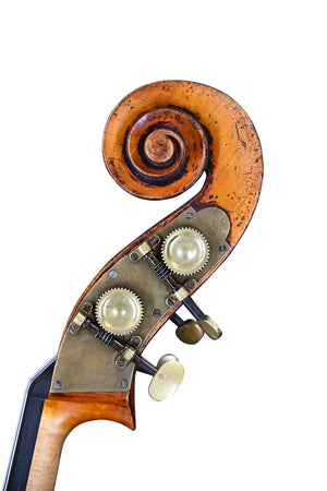 English Double Bass by James Cole, Manchester circa 1855