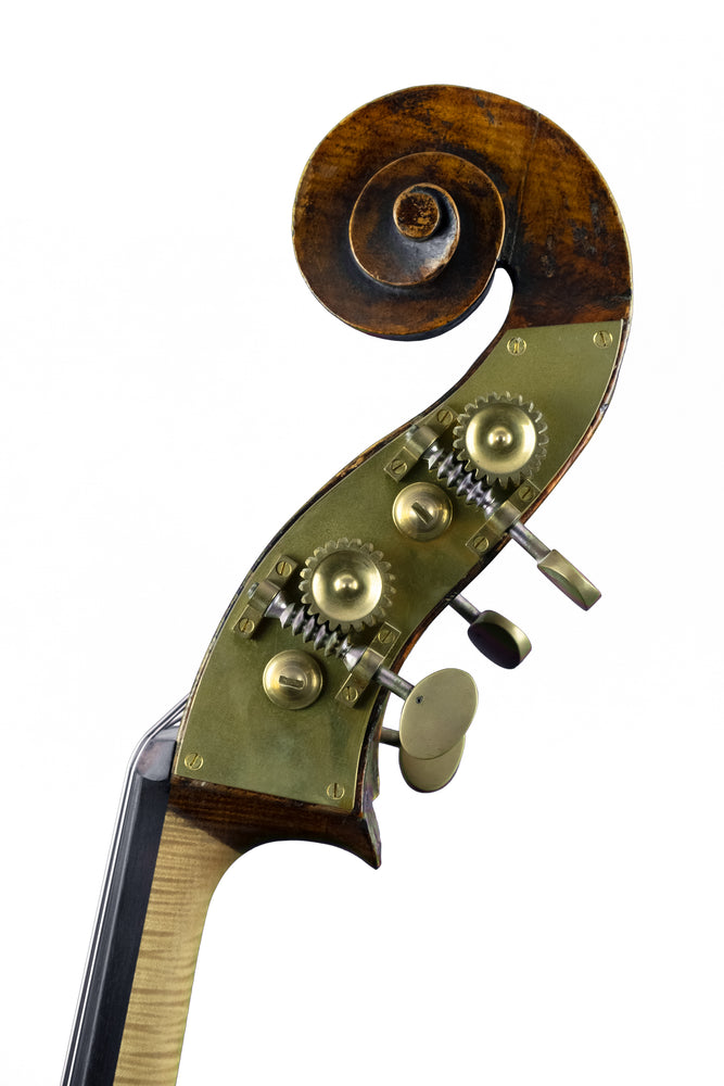 English Double Bass by William Calow, Nottingham circa 1870