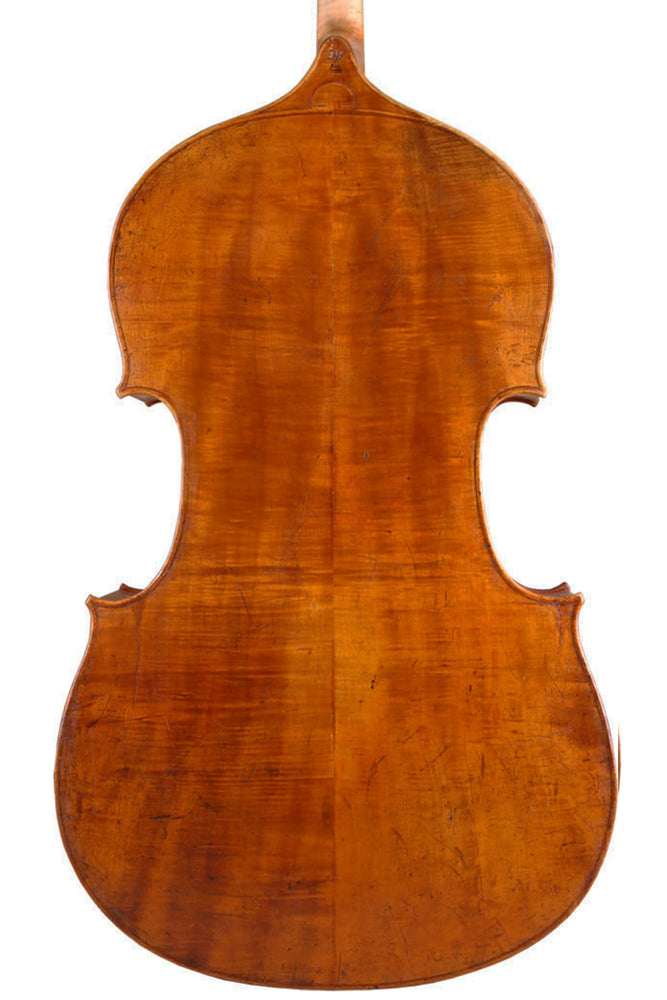 French Double Bass by Paul Claudot, Mirecourt circa 1850